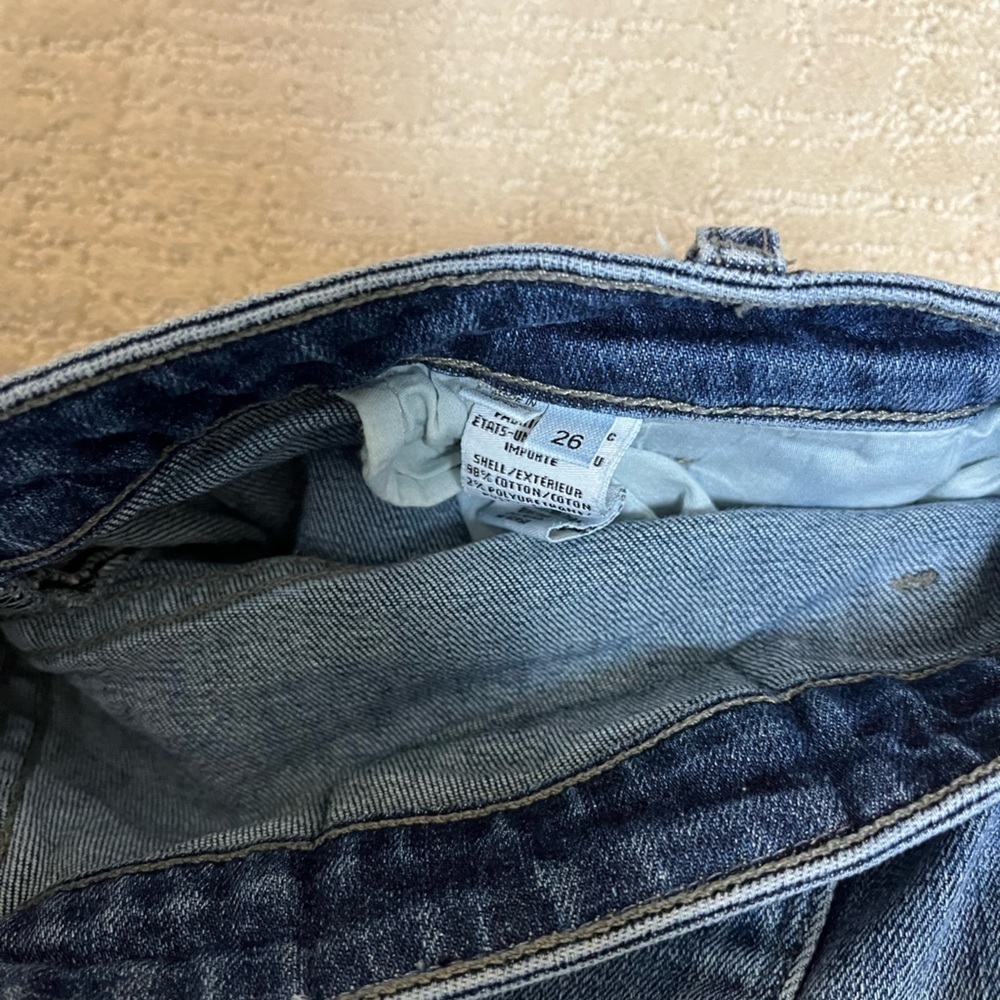 Helmut Lang  blue Jeans women’s size 26 - Picture 4 of 4
